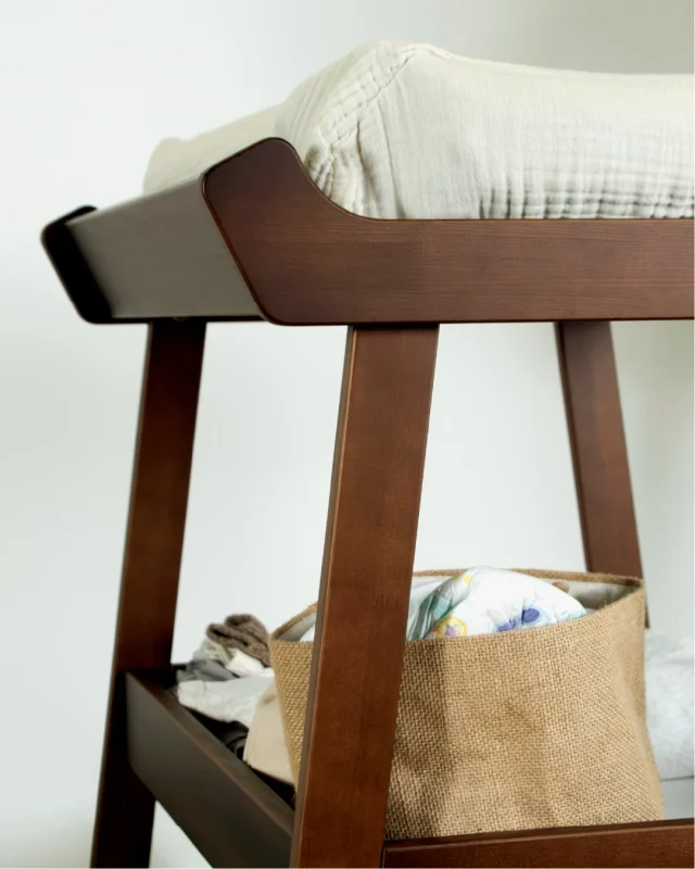For parents who love a richer tone.
Our Walnut Changing Table brings a sense of depth and elegance to your nursery setup.

Made from solid pine wood and finished in a warm walnut tone, it's both traditional and modern — a beautiful foundation for meaningful moments.

🤎 A strong character for your family’s softest beginnings.
Explore it in our shop today.

#wecoshop #walnutfurniture #nurseryinspiration #modernparenting #babyfurniture #nursery #nurseryideas